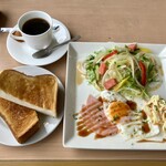 パーシモンカフェ - 料理写真:日替わりモーニング