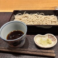 こうもと - もりそば　ランチセットでは複数種類から選べます。