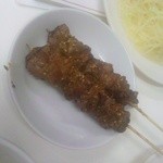 ラム肉串焼き