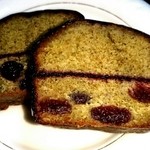 デセール ル コントワール - ほうじ茶とカシスのパウンドケーキ