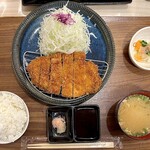 ロースカツ定食 修 - 鹿児島県リブロース定食！