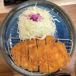 ロースカツ定食 修 - 鹿児島県リブロース！