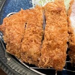 ロースカツ定食 修 - 鹿児島県リブロース　左