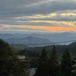 最上高湯 善七乃湯 - 蔵王の山々