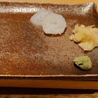 おたる政寿司 本店 - 水たこ。足の部分。