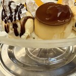 純喫茶 アメリカン - 手作りプリンとバニラアイス