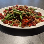 サラム小尾羊 - インゲン炒め