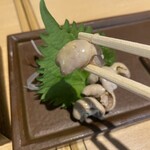 日田まぶし千屋 - キモ刺し^_^