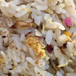 一楽ラーメン - やきめし（大盛り）のドアップ！