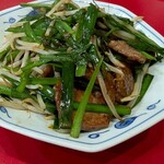 豚珍行 - ニラレバ、しゃっきしゃき！