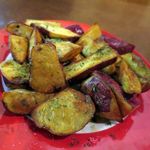 カウボーイカレー - フライドさつまいも