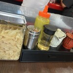 ラーメン 杉田家 - カスターセット。