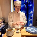 初音鮨 - 青利烏賊