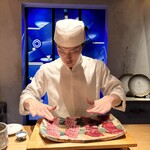 初音鮨 - トークも上手い！