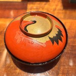 初音鮨 - あら汁