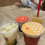 ゴンチャ - ドリンク写真:ラインナップ