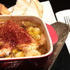 しゃばだば YO - 料理写真:海老たっぷり、アヒージョ！焼いたパンとそのままのパン2種類でお楽しみいただけます。