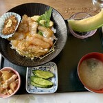 波真夕 - ヒラメ丼