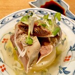 渋谷の日本酒ダイニング sakeba - 20250814豚タンと大根の出汁煮込み990円（銘々盛り）