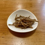 山県そば - 蕎麦かりんとう　最初に提供されます