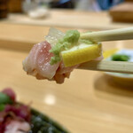 こい勢 - おまかせ刺し盛り（リフト）