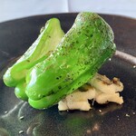 アル・ケッチァーノ  - ヤナギガレイとピーマン（表）