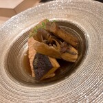 心一 - めじまぐろ すじトロ 煮付け