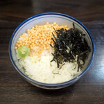 錦糸町中華そば さん式 - あられご飯