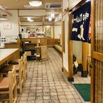 味のとんかつ 丸一 - 店内