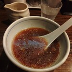 櫻井中華そば店 - スープ割り