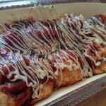 たこ焼 ぺちゃ焼 あほや - 料理写真:ソースマヨ