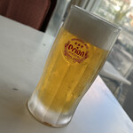 かね食堂 - 生ビール450円（R7.8）