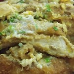 川崎屋 - カツは肉の繊維を感じる噛み応え！　ボリュームも満点で食いしん坊さんは満足間違いなし＾＾