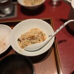 礼讃 - 素材だけの味付けの炒飯、これ楽しみ