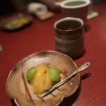 礼讃 - 黄桃とシャインマスカット