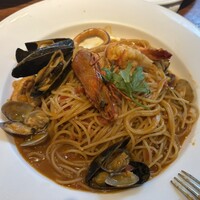 Serafina NEW YORK さいたま新都心店 - スパゲッティーニ・ペスカトーレ。