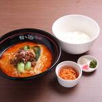 担々麺 錦城 - 担々麺スープ茶漬けセット