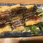 広島お好み焼 鉄板焼 一閃 - とんぺい焼きのチーズ入り♪