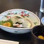 おたる政寿司 本店 - イカのお刺身