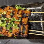 串焼 活魚 よしりゅう - 串（味噌バラ）