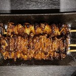 串焼 活魚 よしりゅう - 串（鶏皮）