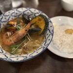 野菜料理とスープカレーのお店 南葉亭 - 北海シーフードのスープカレー