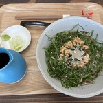 手打ち蕎麦 鶴 - 納豆蕎麦(1,300円)