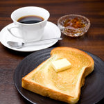 香寫  casha - モーニングセットのトーストは当店オリジナルのトーストです。\380