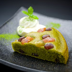 香寫  casha - お豆のしっとり抹茶ケーキ　テイクアウトOK!