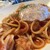 森乃館 - 料理写真:渡り蟹とムキエビのトマトクリーム（生パスタ）麺大盛り