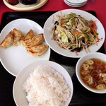 珍来 - 料理写真:野菜炒め定食