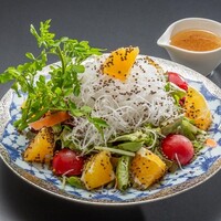広島柑橘と荏胡麻のサラダ