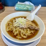 親鶏中華そば 綾川 大成店 - 冷やし親鳥中華そば（980円）＋麺マシ（150円）