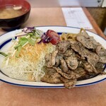 洋庖丁 - からし焼肉ランチ